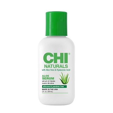 CHI Масло для волос с алоэ вера и гиалуроновой кислотой / CHI NATURALS ALOE SERUM 59 мл