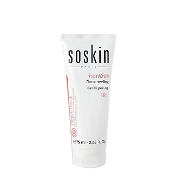 SOSKIN Крем-эксфолиант для всех типов кожи / R+ Hydraglow Gentle peeling 75 мл