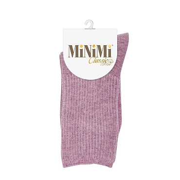 MINIMI Носки женские, меланж, Fuxia 35-38 / MINI COTONE 1203