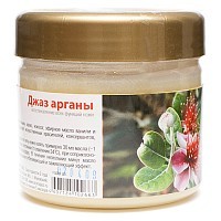 Масло массажное твердое для лица и тела Джаз арганы 300 г, AROMA JAZZ