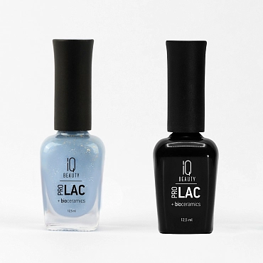 IQ BEAUTY 090 лак для ногтей укрепляющий с биокерамикой / Nail Polish PROLAC+bioceramics 12,5 мл