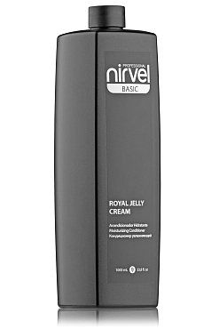 NIRVEL PROFESSIONAL Кондиционер увлажняющий с пчелиным маточным молочком для окрашенных волос / ROYAL JELLY CREAM 1000 мл