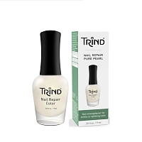 TRIND Укрепитель для ногтей белый перламутр / Nail Repair Pure Pearl 9 мл, фото 1