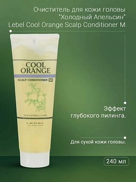 LEBEL Кондиционер очиститель / COOL ORANGE Scalp Conditioner M 240 г