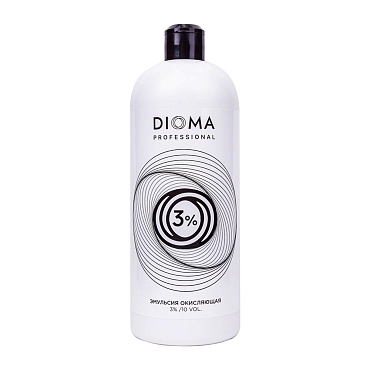 DIOMA PROFESSIONAL Эмульсия окисляющая 3℅ / Dioma Professional 10Vol 1000 мл