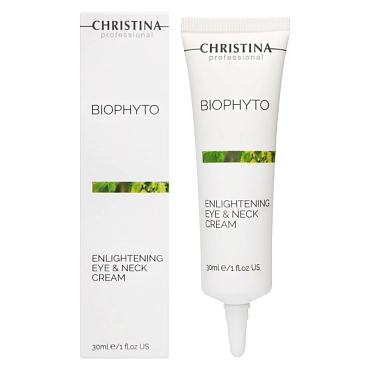 CHRISTINA Крем осветляющий для кожи вокруг глаз и шеи / Enlightening Eye and Neck Cream Bio Phyto 30 мл