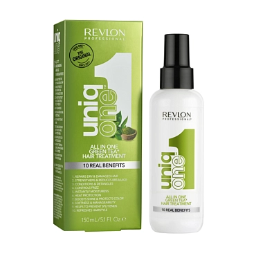 REVLON PROFESSIONAL Спрей-маска универсальная с ароматом зеленого чая / RP UNIQONE 150 мл