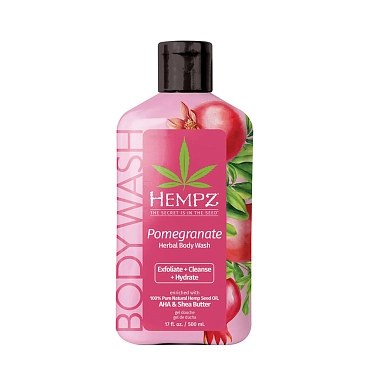 HEMPZ Гель для душа, гранат / Hempz Pomegranate Herbal Body Wash 500 мл