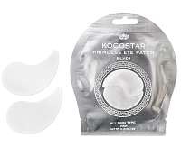 KOCOSTAR Патчи гидрогелевые для глаз Серебряные / Princess Eye Patch Silver Single 2 патча, фото 1