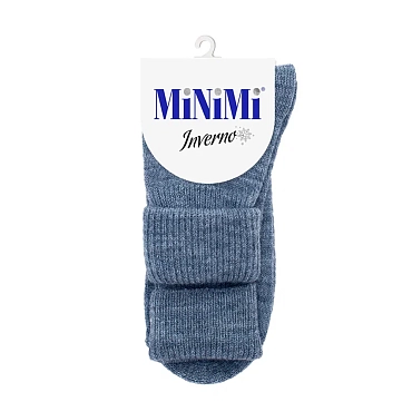 MINIMI Носки шерстянные, темно-серые Grigio Melange 0 / MINI INVERNO 3301