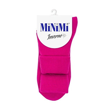 MINIMI Носки шерстянные, фуксия Fuxia 0 / MINI INVERNO 3301