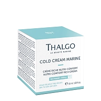 THALGO Крем насыщенный для питания и комфорта кожи, сменный блок / COLD CREAM MARINE 50 мл, фото 2