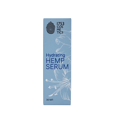 1753 COSMETICS Сыворотка увлажняющая для лица / Hydrating Hemp Serum 1753 cosmetics 30 мл