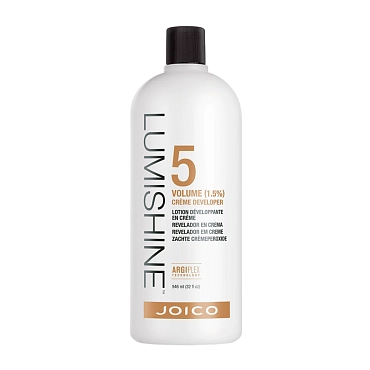 JOICO Окислитель 1,5% / Lumishine Creme Developer 5 Vol 946 мл