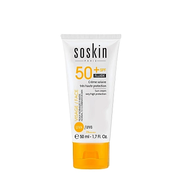 SOSKIN Флюид солнцезащитный SPF50 / Low-Tox® Sun Cream Fluid 50 мл