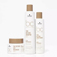 SCHWARZKOPF PROFESSIONAL Маска-глина для возрастных и длинных волос / BC Time Restore 200 мл, фото 2