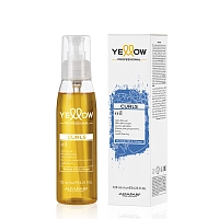 YELLOW Бустер-масло увлажняющий для вьющихся и кудрявых волос / YELLOW CURLS OIL ANTI-FRIZZ  BOOSTER 125 мл, фото 2