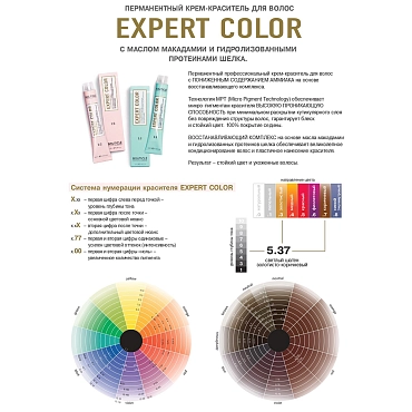 BOUTICLE 5/77 краска для волос, светлый шатен интенсивный шоколадный / Expert Color 100 мл