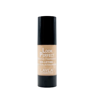 LAYLA COSMETICS Основа тональная, Безупречная кожа №3 / LOOK PERFECT FOUNDATION 30 мл