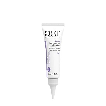 SOSKIN Крем ночной против морщин и пигментации / A+ Pigment-wrinkle corrective care Glico-C 30 мл